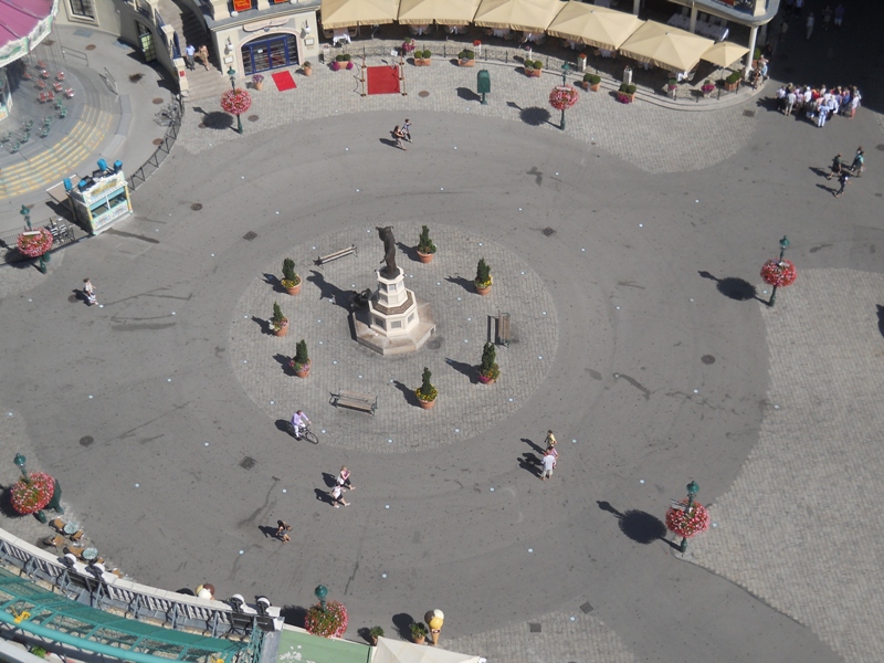 Vista dalla ruota panoramica del Prater - View from the Ferris wheel in the Prater